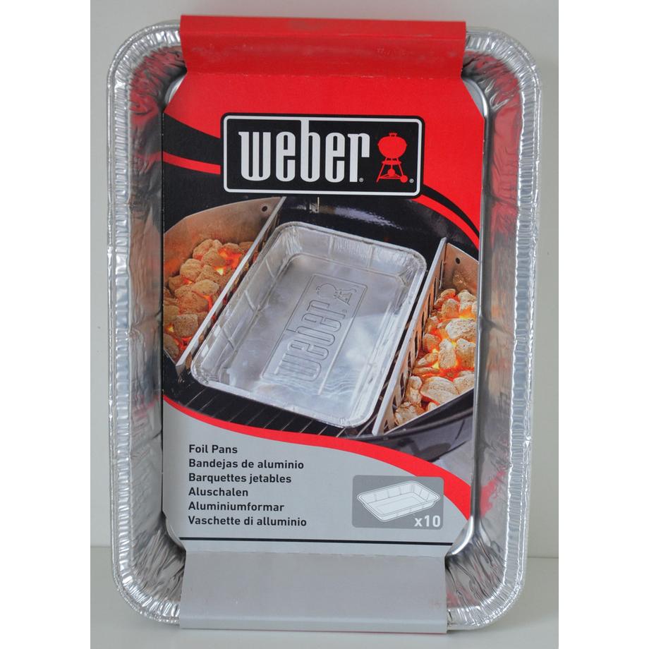 WEBER  6416 Alu-Tropfschalen gross 