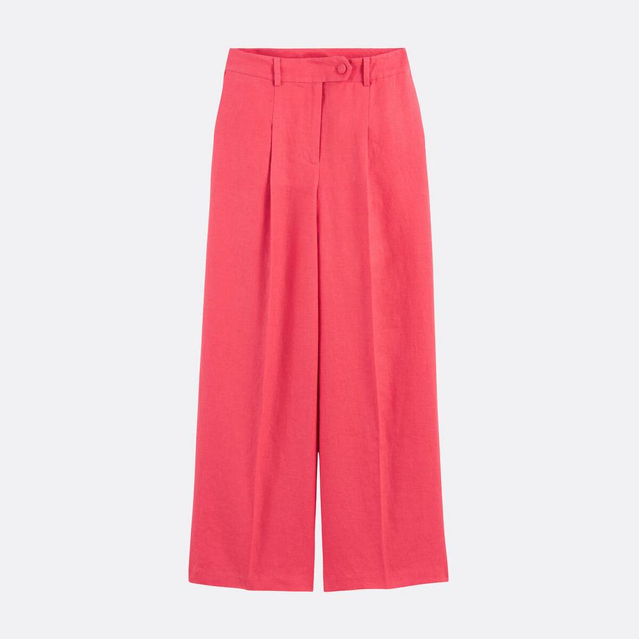 La Redoute Collections Pantalon large à pinces  