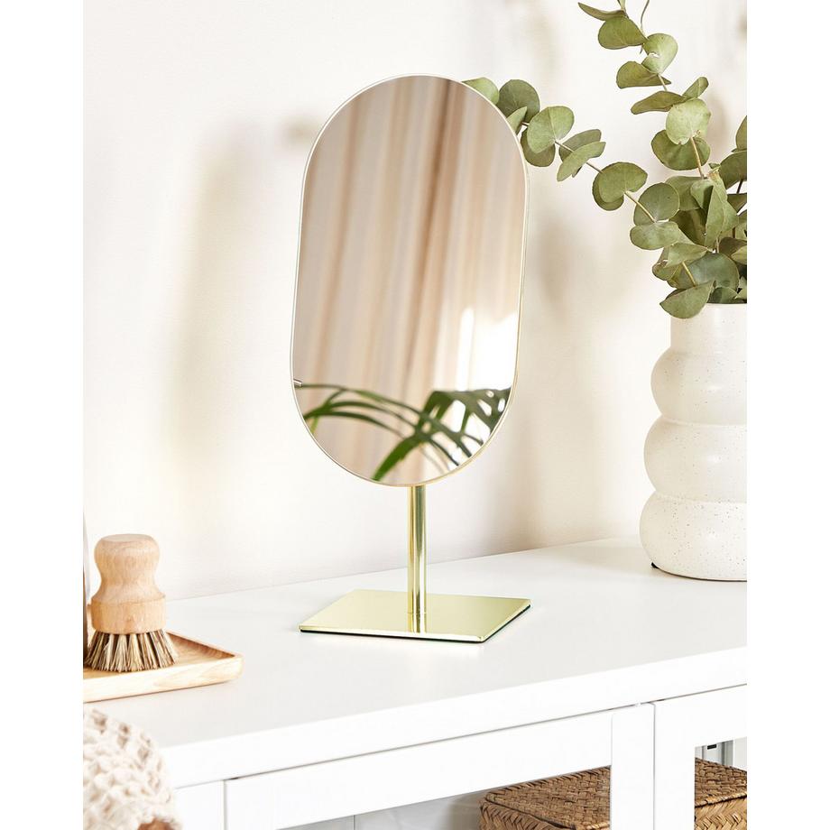 Beliani  Miroir de table en Métal  CANTAL 