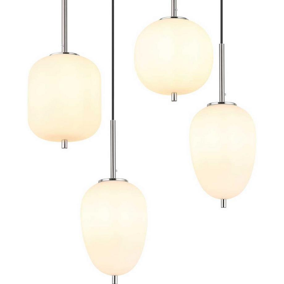 mutoni light Hängeleuchte Blacky I 6xE14  