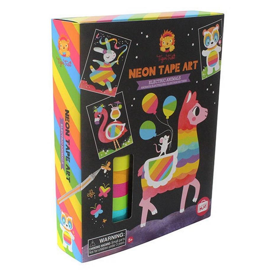 Tiger Tribe  Art Néon Tape, Electric Animals, Tiger Tribe 