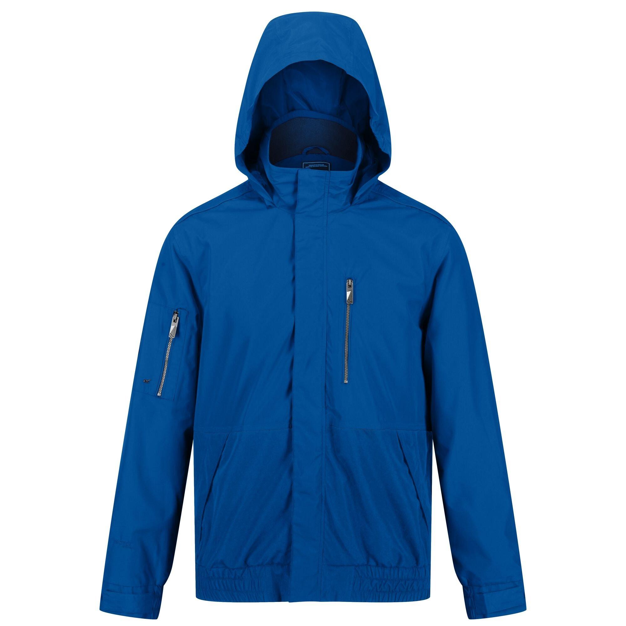 Image of Feelding Bomberjacke Wasserfest Herren Blau XL