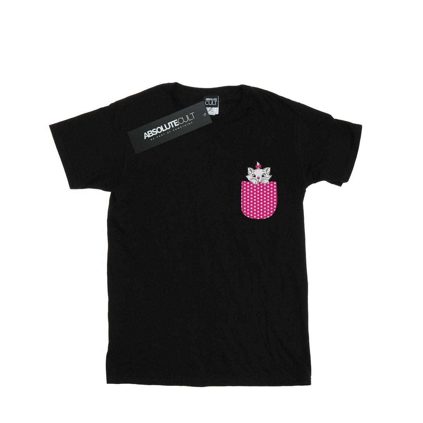 Image of Aristocats Marie Chest Tshirt Unisex Schwarz 152-158