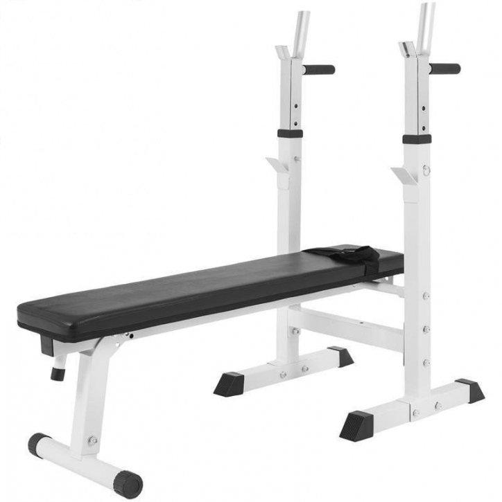 Gorilla Sports  Banc de musculation avec support 