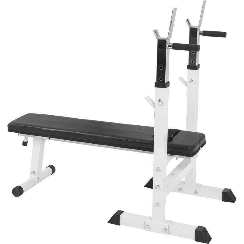 Gorilla Sports  Banc de musculation avec support 