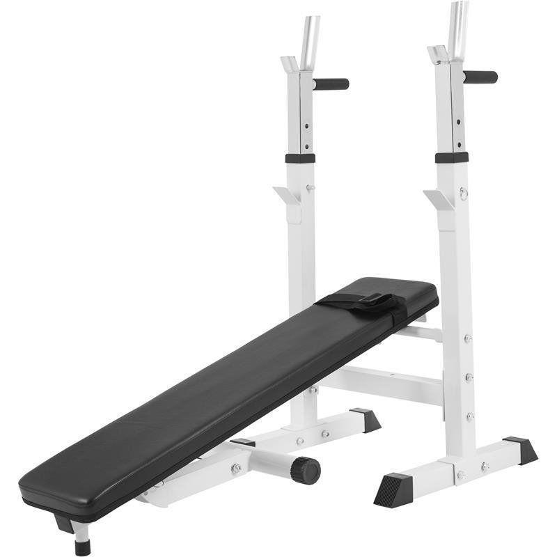 Gorilla Sports  Banc de musculation avec support 