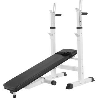 Gorilla Sports  Banc de musculation avec support 