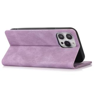 Cover-Discount  iPhone 15 Pro - Vintage éTui Flip Case 