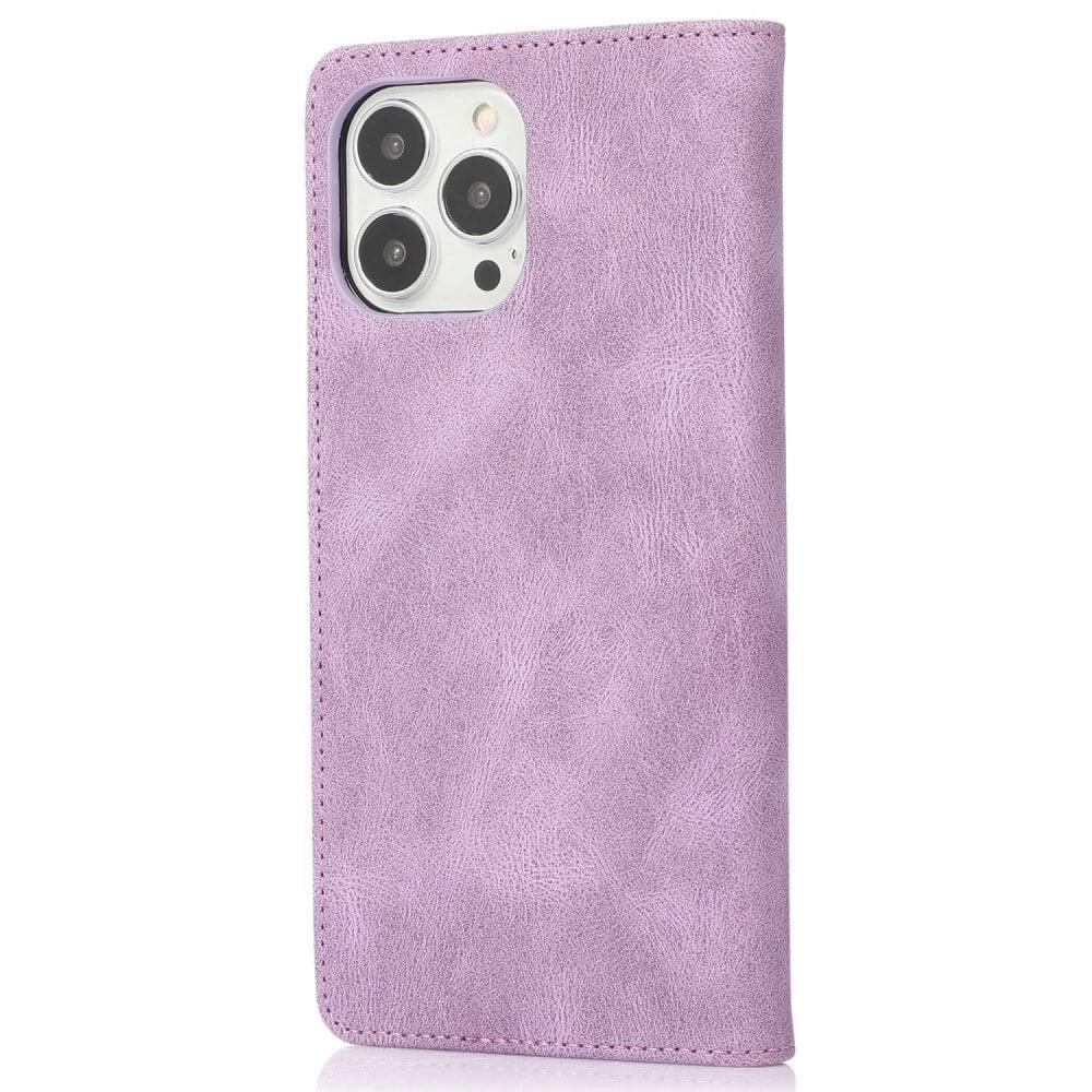 Cover-Discount  iPhone 15 Pro - Vintage éTui Flip Case 