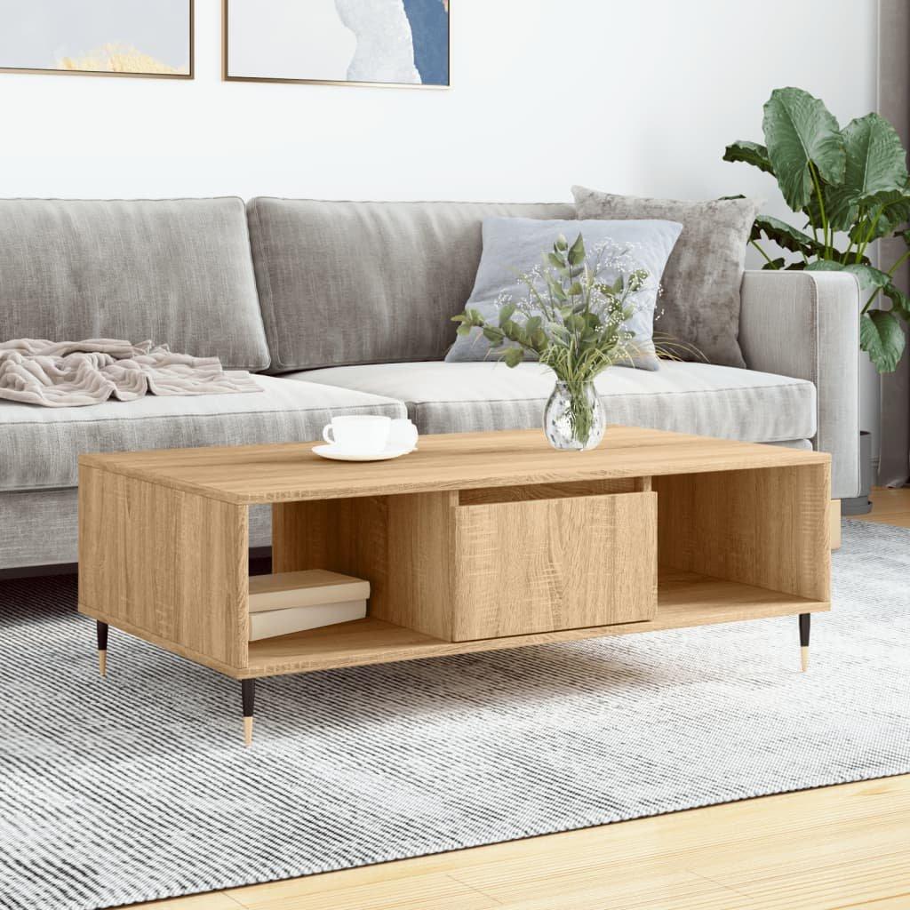 VidaXL Table basse bois d'ingénierie  