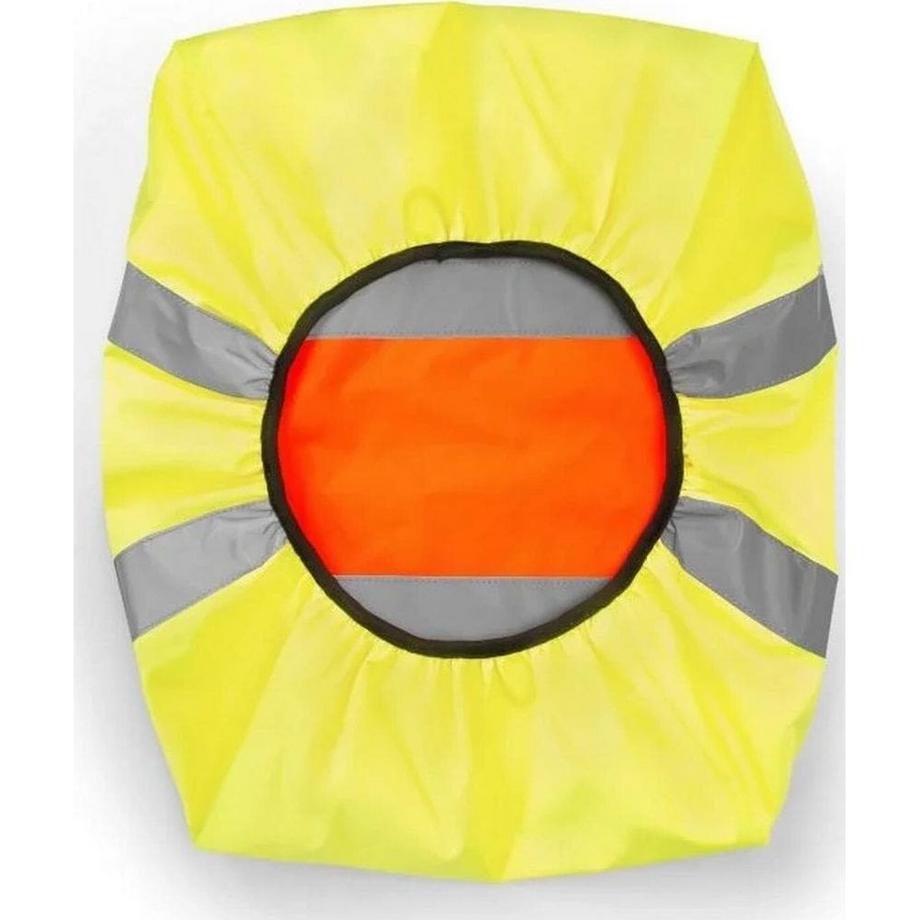 DICOTA Rucksack mit reflektierenden Streifen und Regenhülle  
