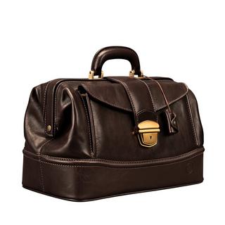 Maxwell Scott  Le DonniniS Petit sac docteur en cuir 