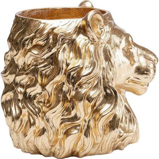 KARE Design Jardinière décorative Lion Gold  