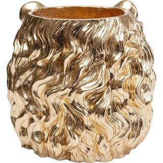 KARE Design Jardinière décorative Lion Gold  