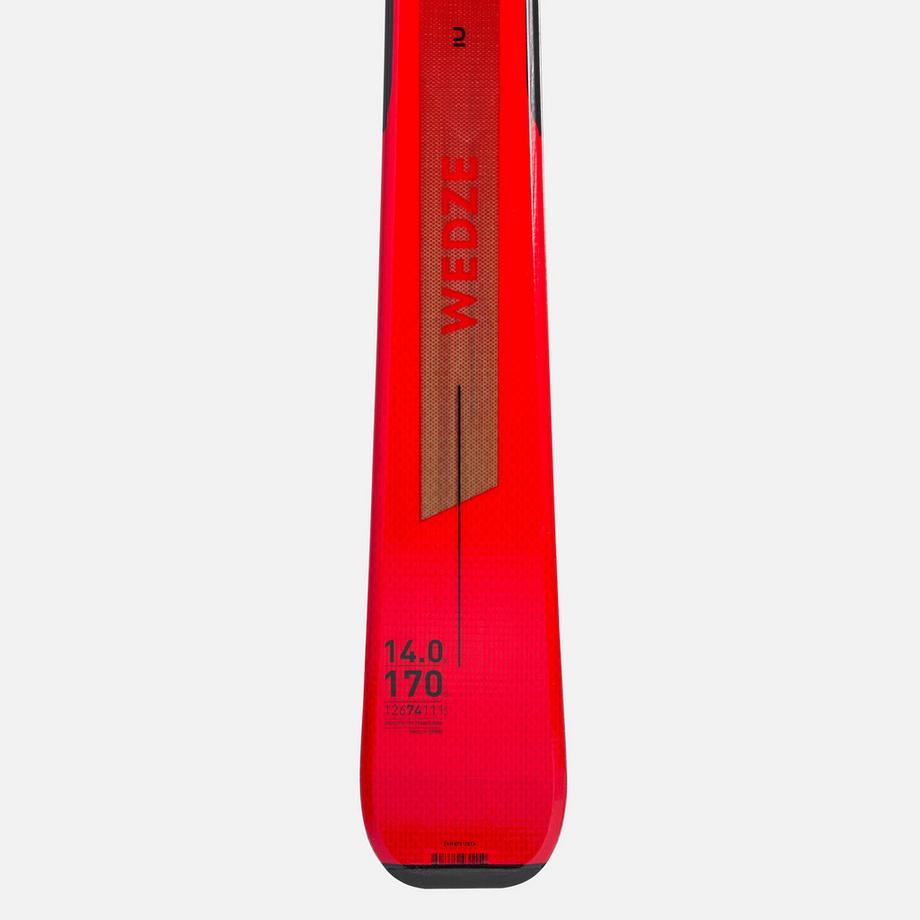 WEDZE  Sci da uomo pista - Boost 500 legno con fibra di vetro 