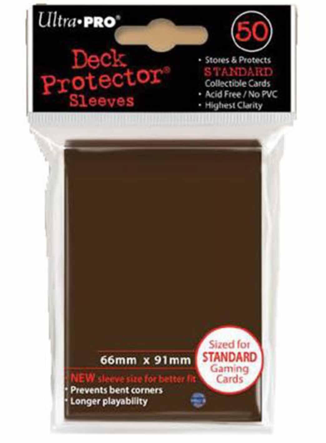 Ultra PRO  Ultra PRO Standard Sleeves / Brown (50 Sleeves ) 