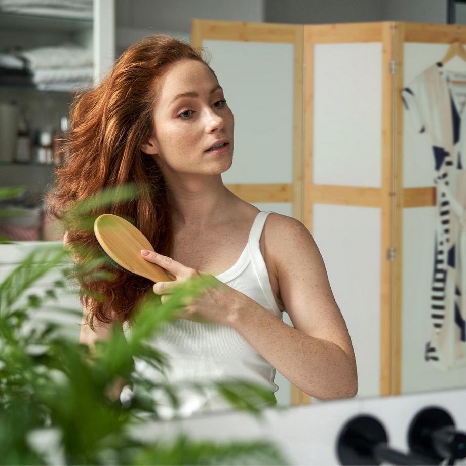 B2X Paravent en 3 parties avec cadre en bambou  