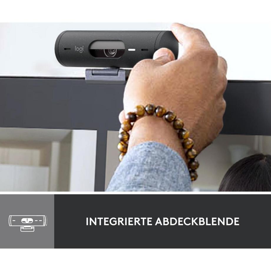 Logitech  Full HD 1080p Webcam Brio 500 