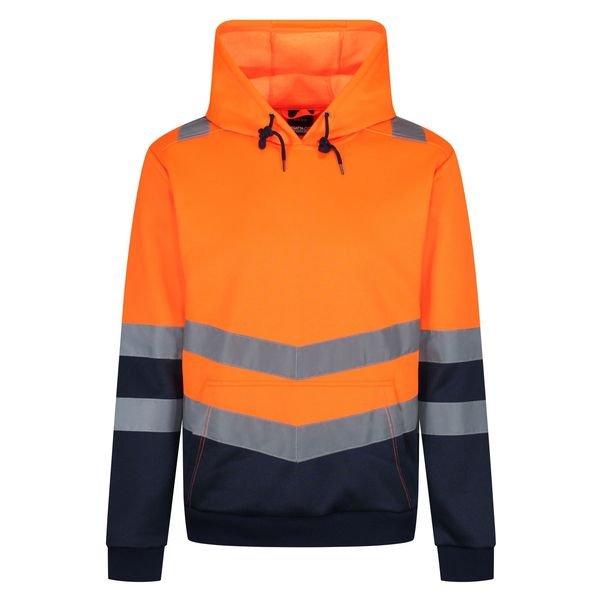 Image of Kapuzenpullover Hohe Sichtbarkeit Herren Orange M