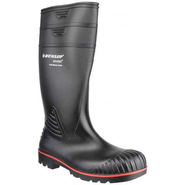 Image of Acifort A442031 Gummistiefel Sicherheitsgummistiefel Unisex Schwarz 48