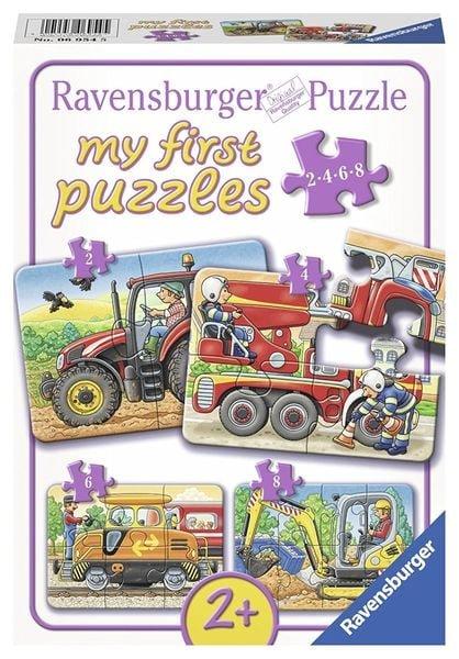 Image of Puzzle Bei der Arbeit 2-8 Teile