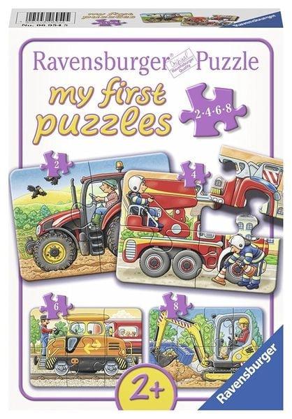 Ravensburger  Puzzle Ravensburger Bei der Arbeit 2-8 Teile 