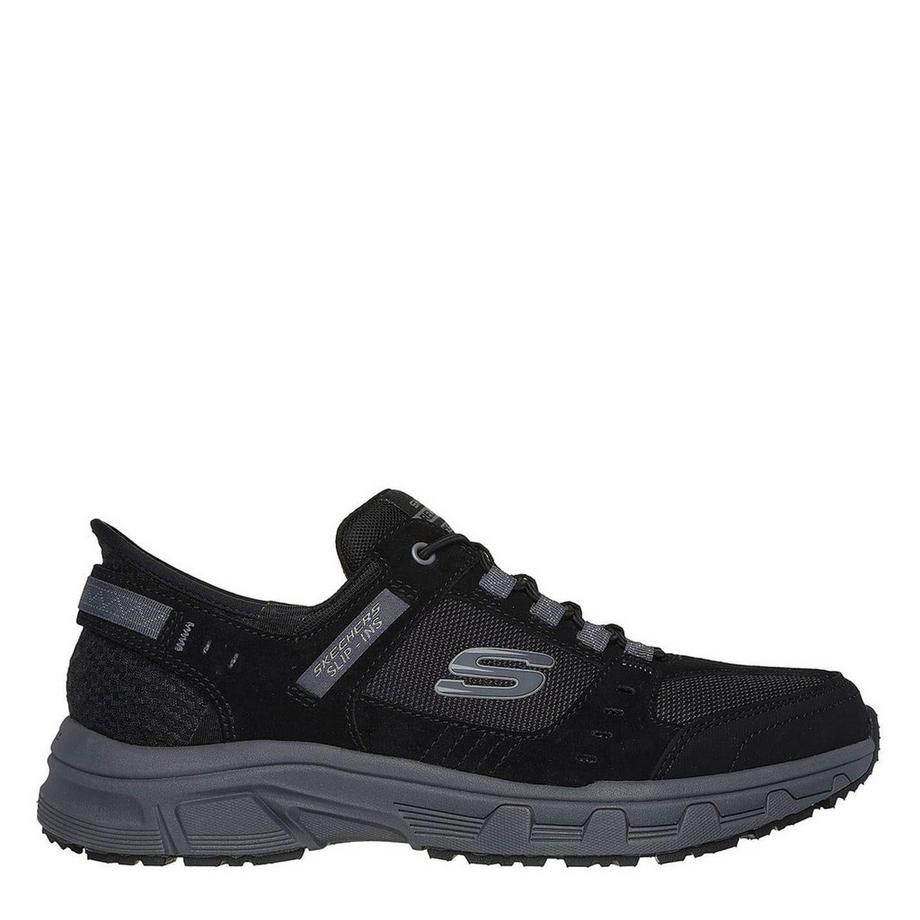 SKECHERS Leder Schuhe mit lockerer Passform  