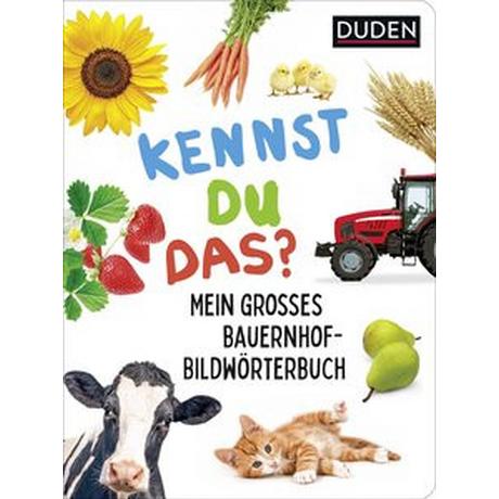 Duden 18+ Kennst du das? Mein großes Bauernhof-Bildwörterbuch Kein Autor Couverture rigide 