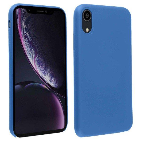 Image of Soft Touch Hülle iPhone XR Dunkelblau