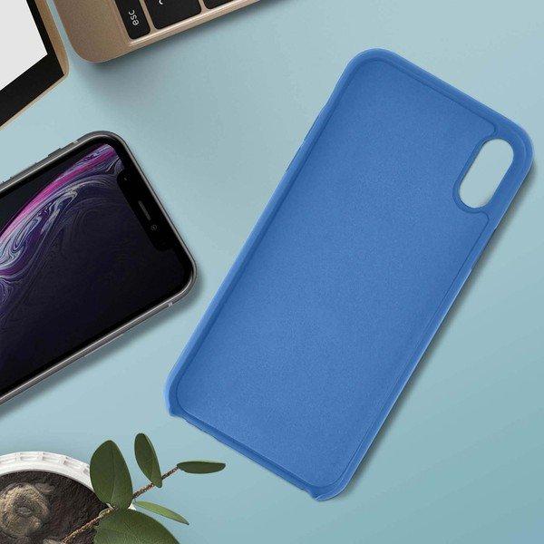 Avizar  Cover iPhone XR Soft Touch Blu 