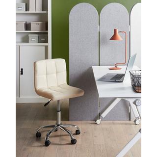 Beliani Chaise de bureau en Cuir PU Glamour MARION  