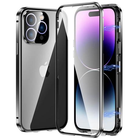 Cover-Discount  iPhone 15 Pro Max - Magnetische Schutzhülle mit Panzerglas 