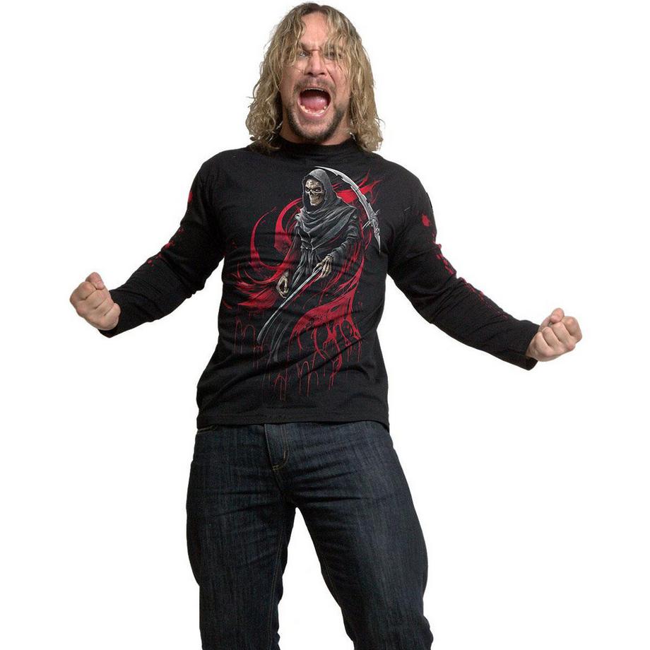 Spiral T-Shirt Maniche Lunghe Screaming Death  