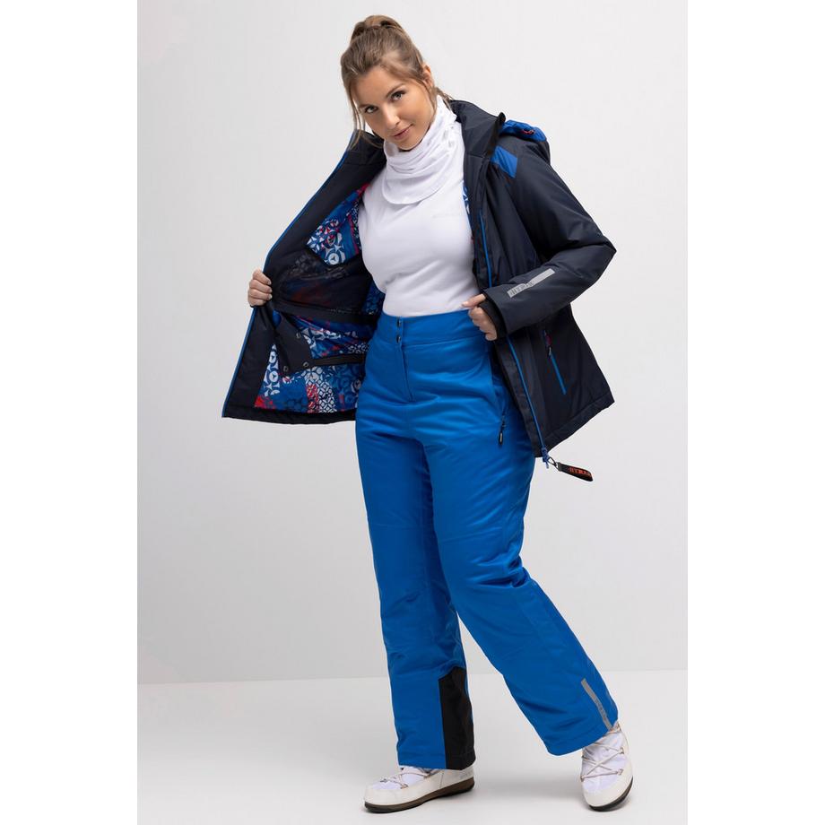 Ulla Popken HYPRAR Performance-Jacke Wasserdicht 2-Wege-Zipper  