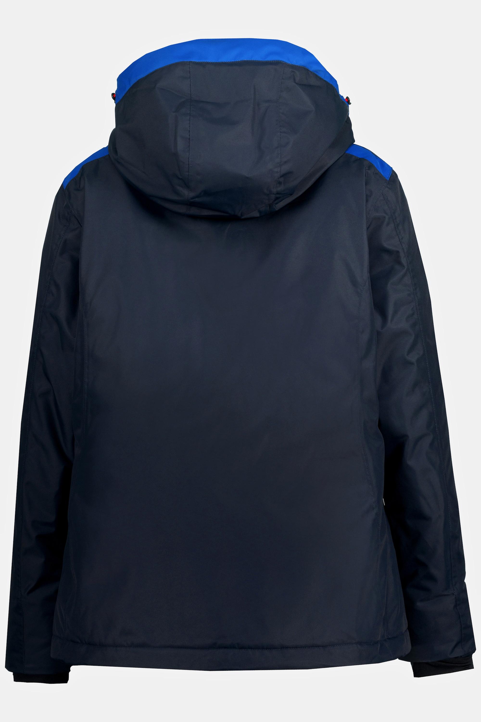 Ulla Popken HYPRAR Performance-Jacke Wasserdicht 2-Wege-Zipper  