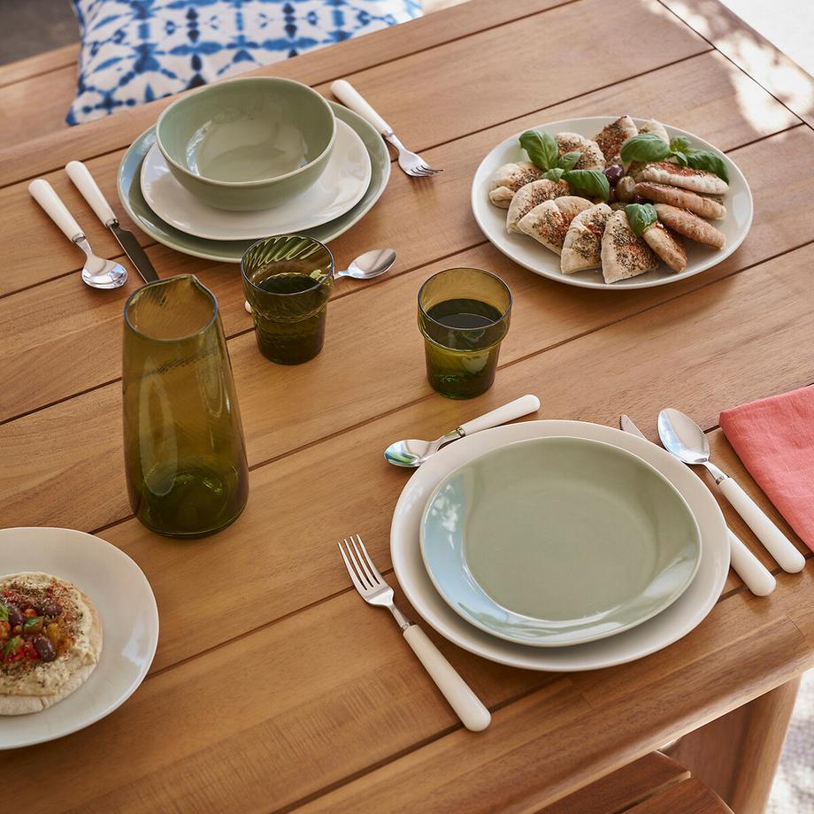 La Redoute Intérieurs 12-teiliges Tafelservice aus Keramik  