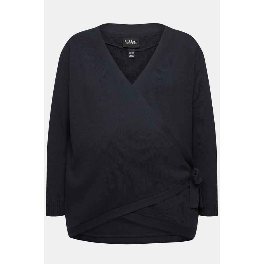 Ulla Popken Bellieva Pull Cache-cœur  