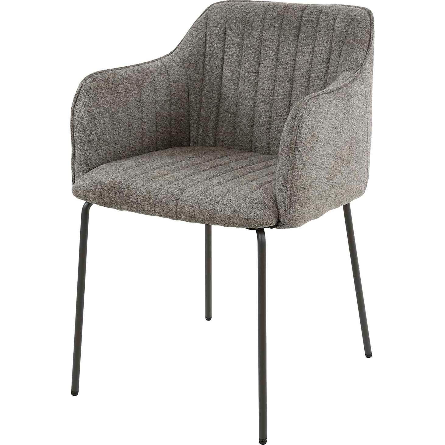 mutoni Fauteuil Point Droit taupe  