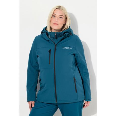 Ulla Popken  Veste Softshell HYPRAR déperlante, matière stretch et imprimé réfléchissant 