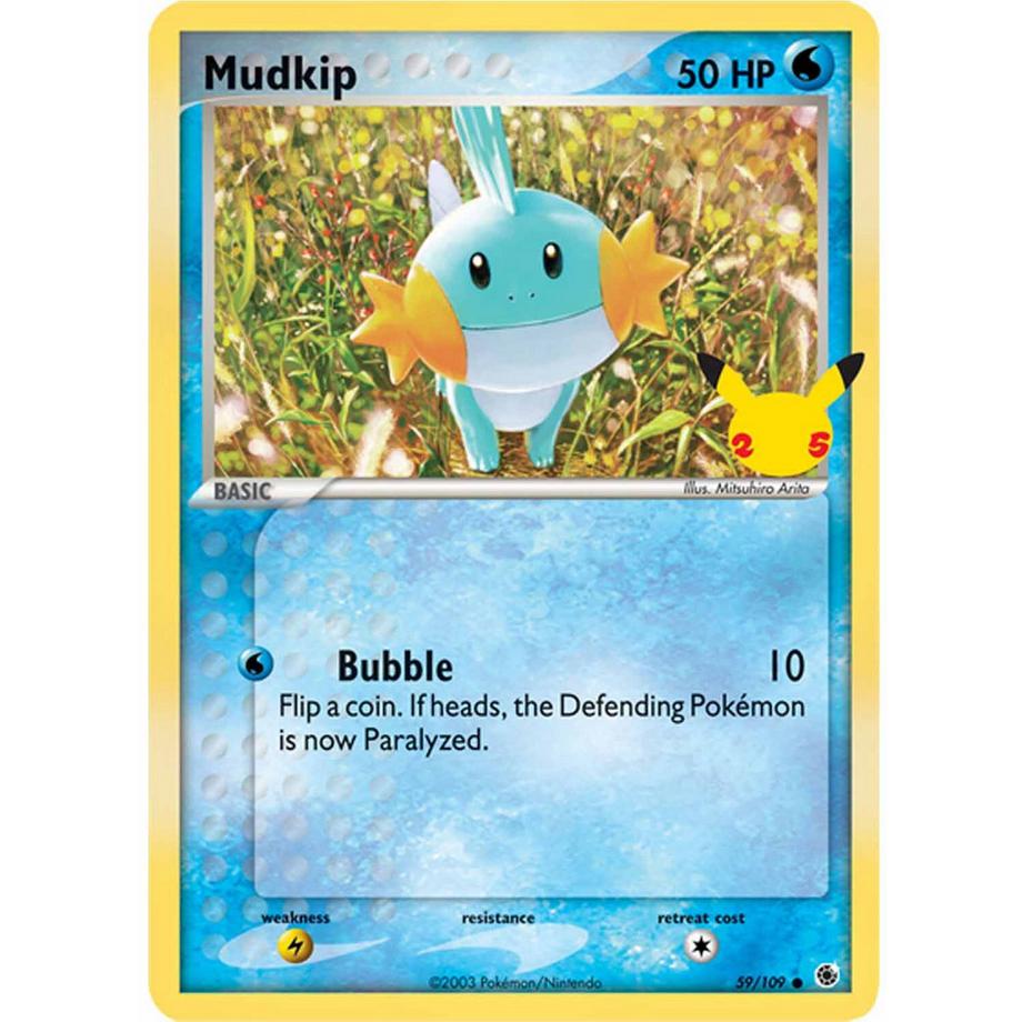 Pokémon  25th Anniversary Hoenn Starters 3 Pack Jumbo Promos (EN) 