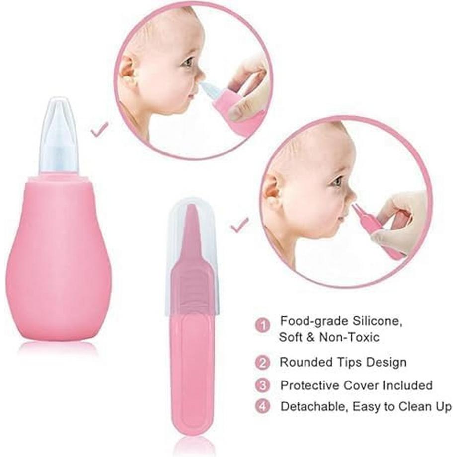 Alopini  Kit de Sécurité et de Toilettage pour Bébé avec Brosse à cheveux, Peigne, Coupe-ongles, Ensemble de Base pour Bébé pour Nouveau-né 