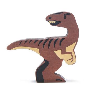 Holztier Velociraptor