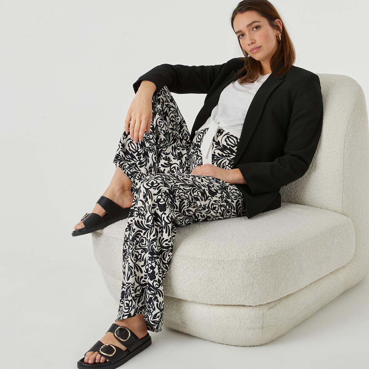 Image of Weite Umstandshose Mit Hohem Bund Damen 36
