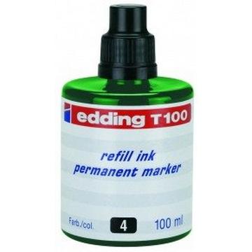 Nachfülltusche T-100 Permanent 100 ml, grün