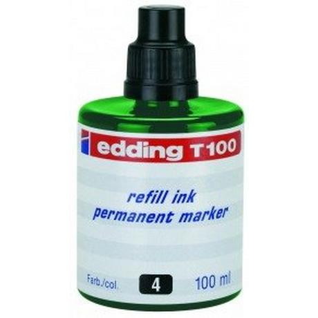 Edding Nachfülltusche T-100 Permanent 100 ml, grün  