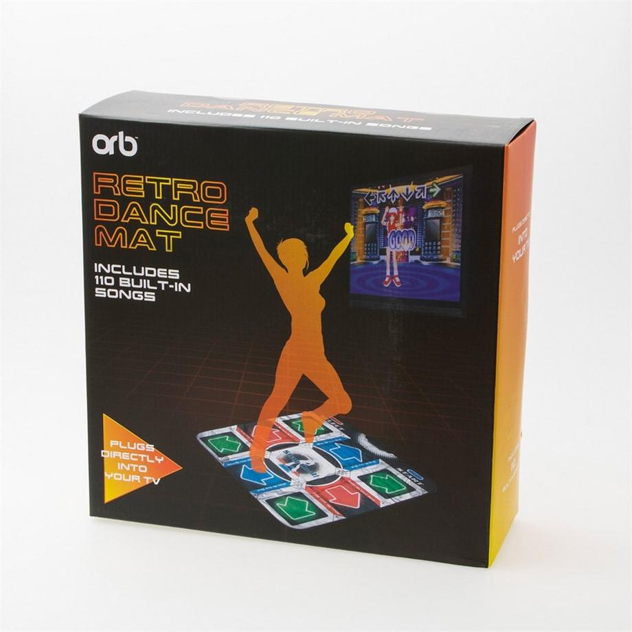 ORB Gaming  ORB - Retro Dance Matte (inkl. 110 Songs, 9 Bühnen, 10 Charaktere) 