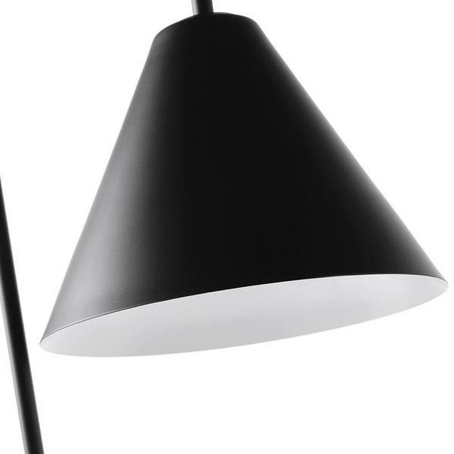 La Redoute Intérieurs Lampadaire avec tablette métal et bois  