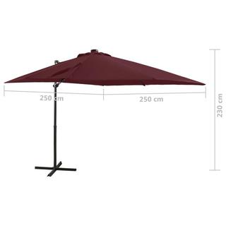 VidaXL Parasol en porte-à-faux  