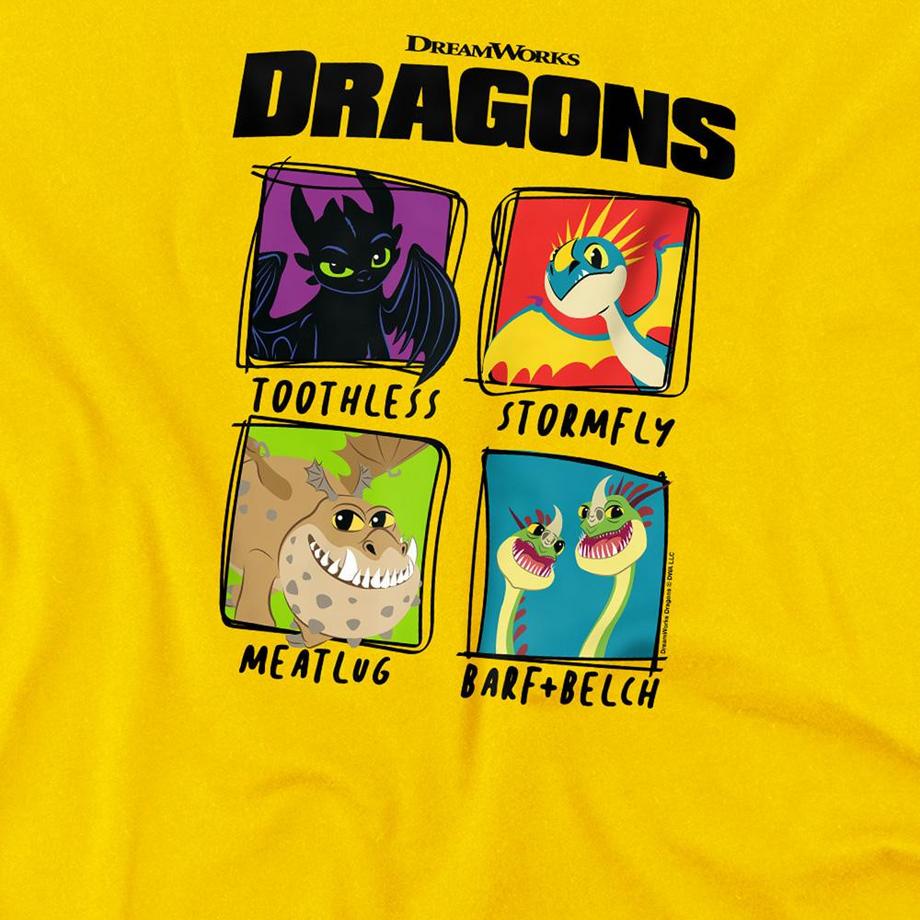 DRAGONS  T-ShirtMotiftyle Dessin 