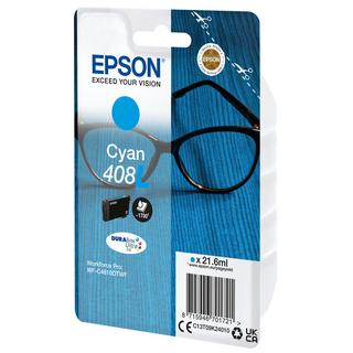 EPSON  Singlepack Cyan 408L DURABrite Ultra Ink 